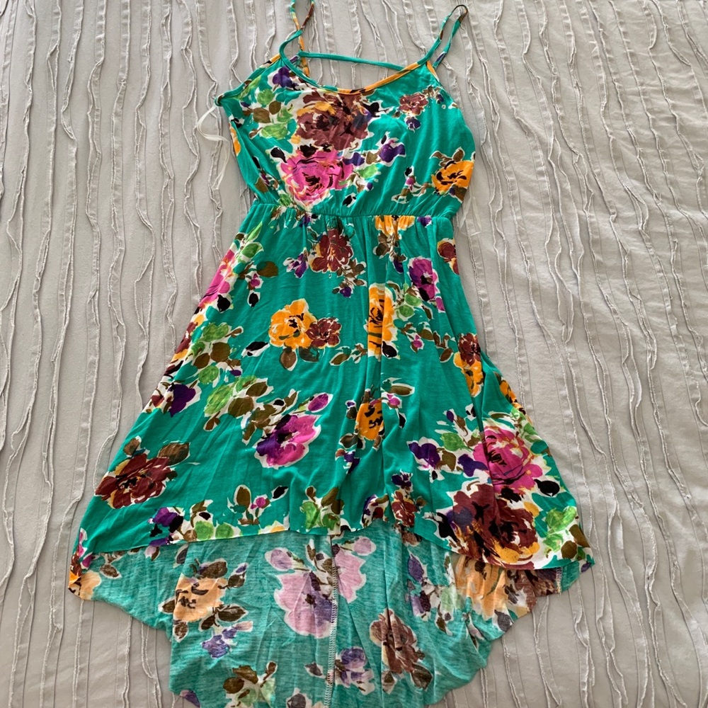 Floral summer dress, small